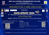 Hack-Sprint 2026 Hackathon Poster